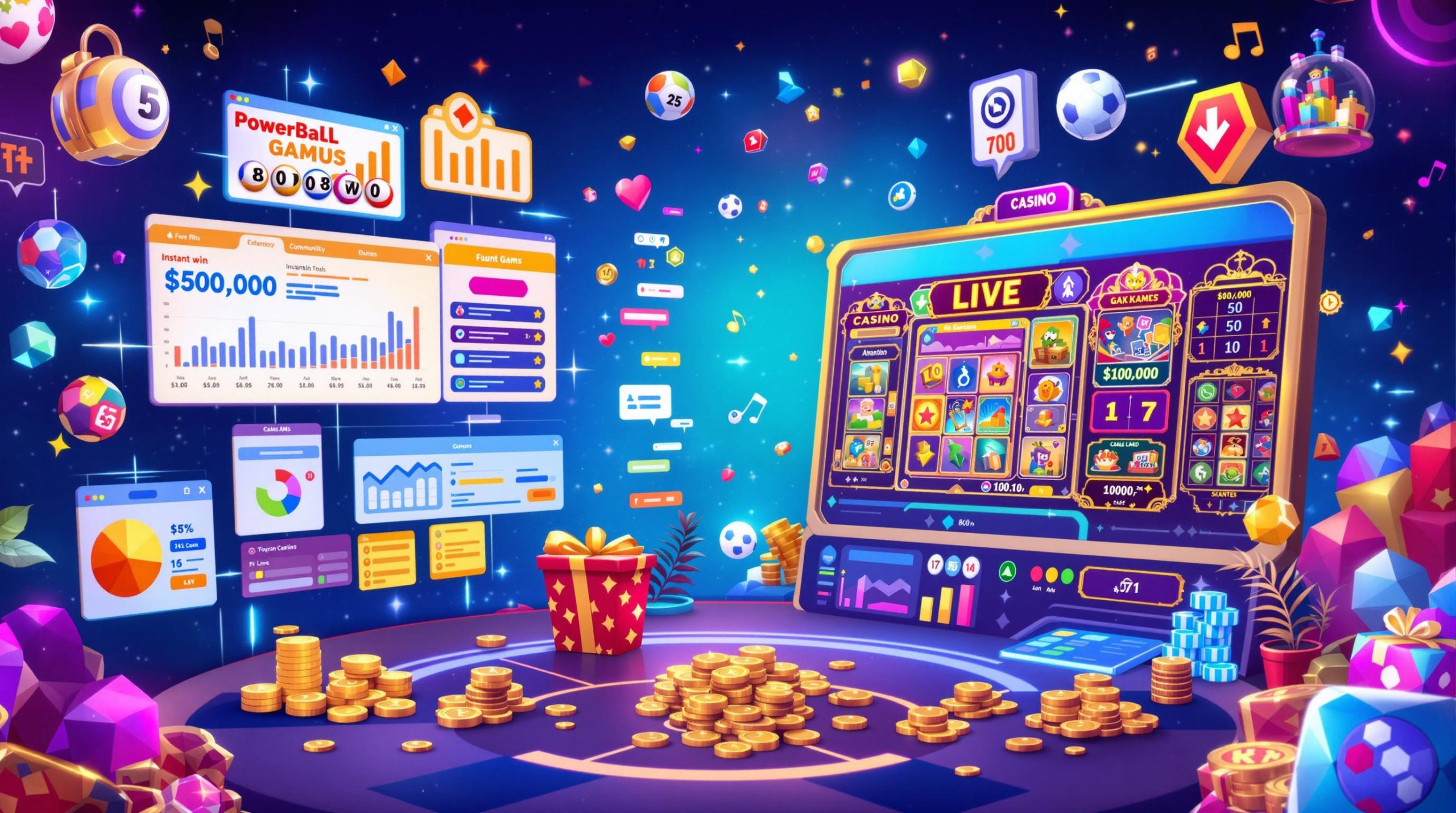 Unlocking Fun  Free Powerball Tools and Instant Win Games